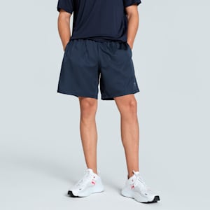 Men's Woven 7" Training Shorts, Peacoat, extralarge-IND